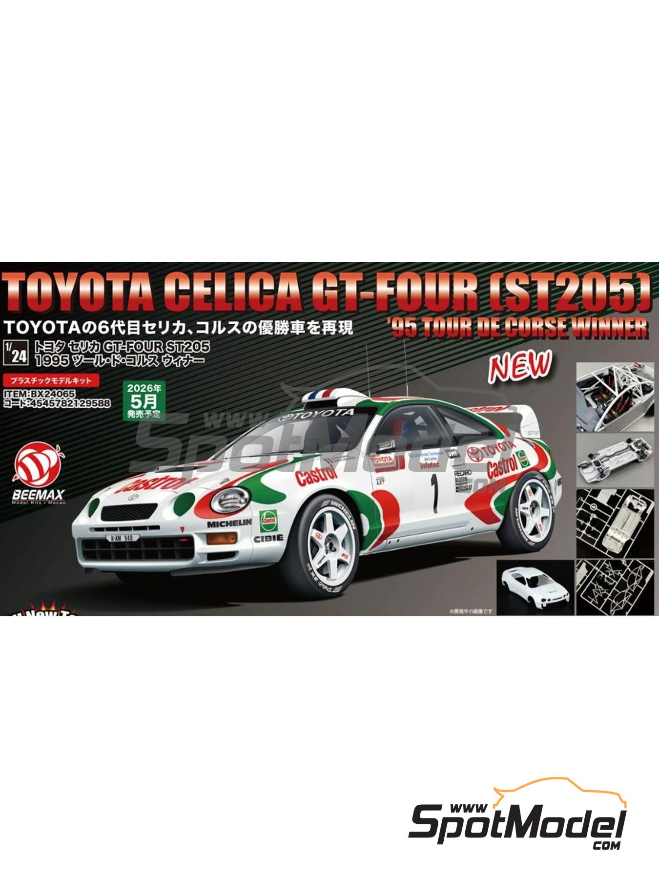 Beemax Model Kits BX24065: Car scale model kit 1/24 scale - Toyota